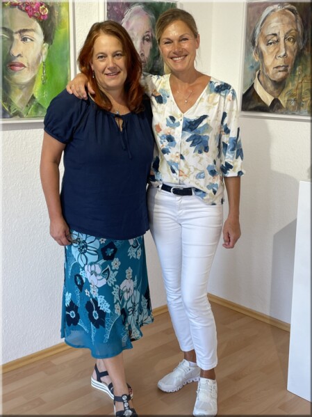 Xandi Fradl und Uta Beckert