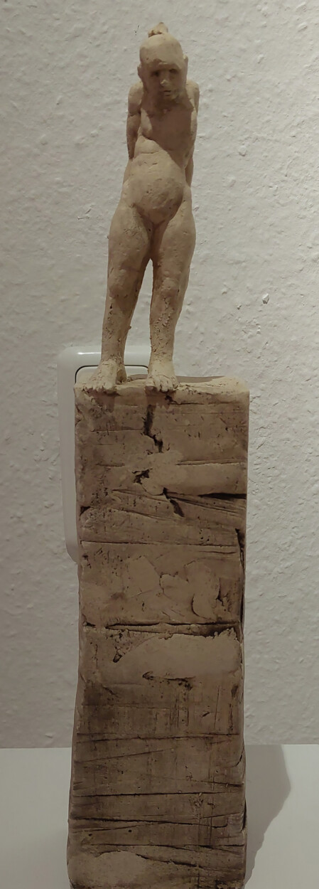 Mädchen auf dem Turm