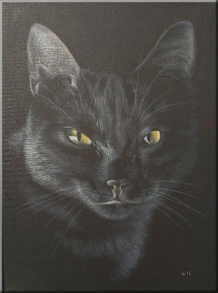 Die Katze mit den Bernsteinaugen