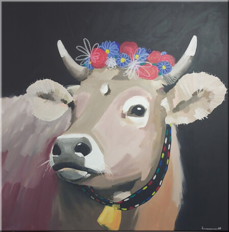 Kuhportrait Vroni