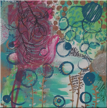 Abstrakte Pflanzenwelt