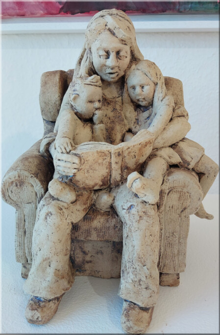 Geborgenheit (Vorlesende Mutter)