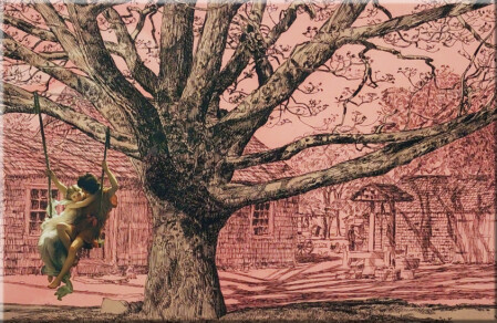 Frühling auf dem Bauernhof