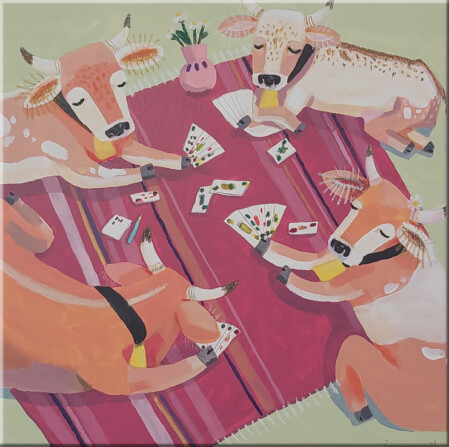 Gemütliche Schafkopfrunde