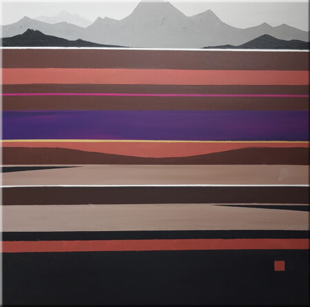 Voralpenlandschaft in braun