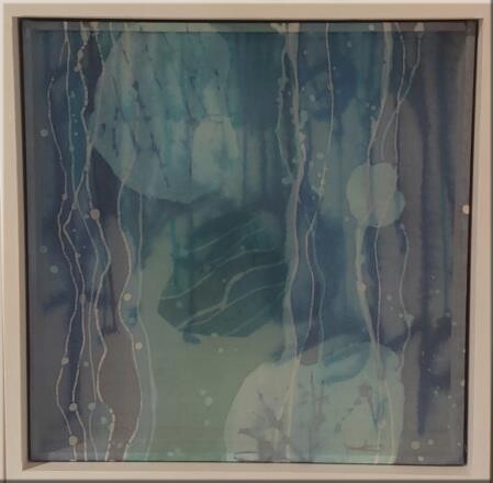 Faden-Form-Transparenz in Blau Teil 3