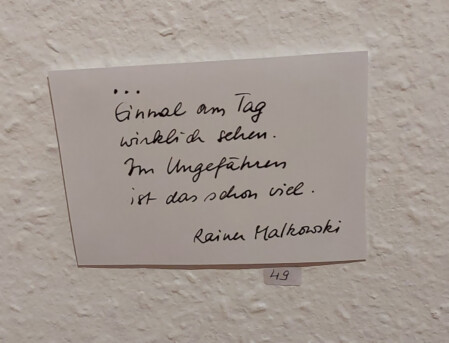 Einmal am Tag von Rainer Malkowski