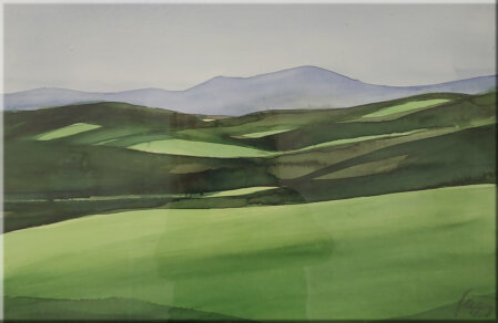 Val d'Orcia im Frühling