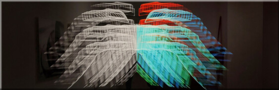 Fotografisches Lichtexperiment