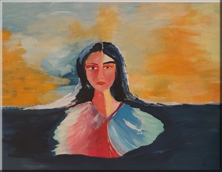 Swim on - Selbstporträt