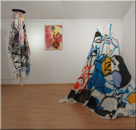 Les phantomes de Mina - Raumskulptur