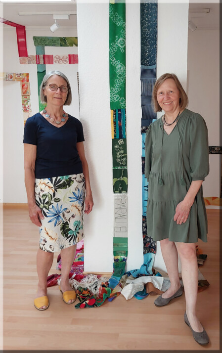 zur Raumskulptur vonIngrid Steiner und Therese Austermann