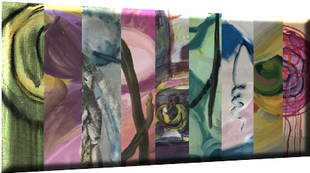 zu den Arbeiten von Meike Busch, Brigitte Hock, Margarita Hofmann, Petra Kubitza