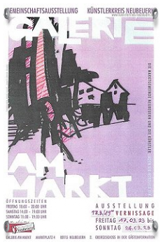 zur Gemeinschaftsausstellung Künstlerkreis vom 17.3. bis 26.3.