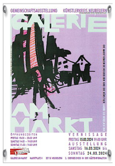 Plakat Gemeinschaftsausstellung 2024