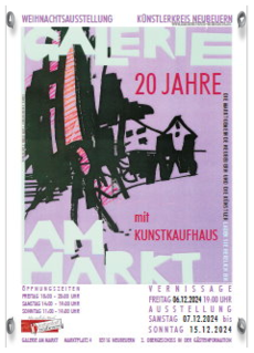 zur Weihnachtssausstellung mit Kunstkaufhaus vom 06.12. bis 15.12.2024