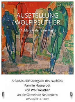 zur Ausstellung Wolf Reuther am 11. März