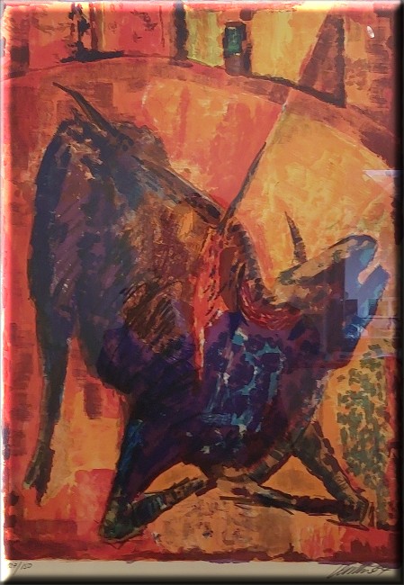 Stierkampf in der Arena